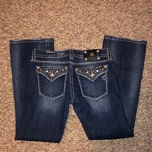 MISS ME Jeans Studded Denim